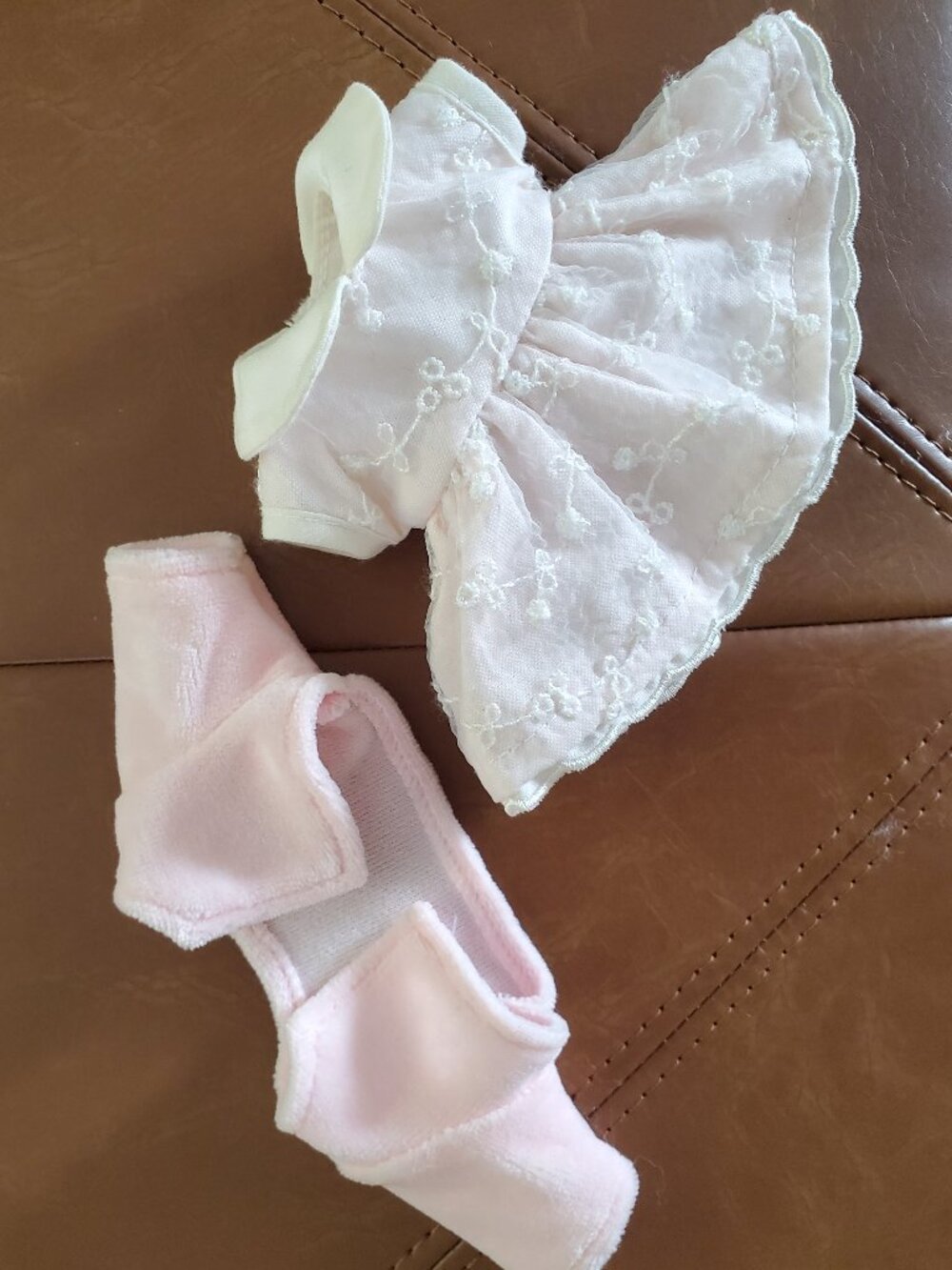 Corolle Doll 8 inches Light Pink Party Dress and Velvety Pink Jacket Outfit
